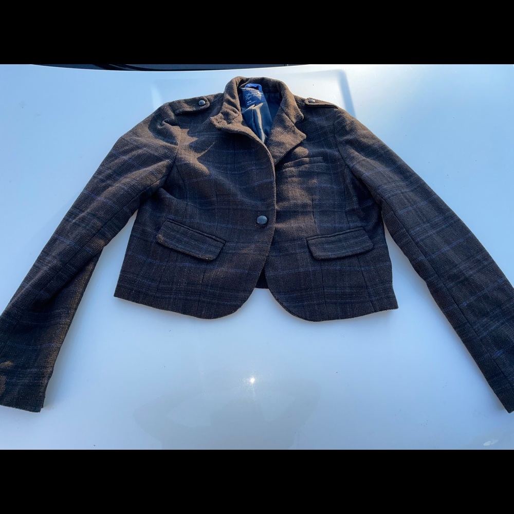Brown Blazer Jacket